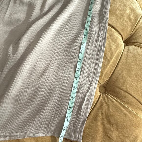 Bobi Black Sleeveless Maxi Dress Small Grey V-Neck - Picture 7 of 11